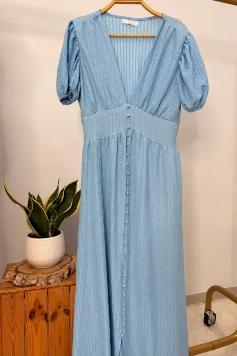 Vestido Celeste